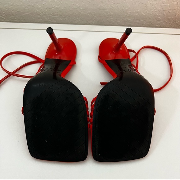 Zara heels. Orange. Size 37 / 7 - Picture 3 of 6